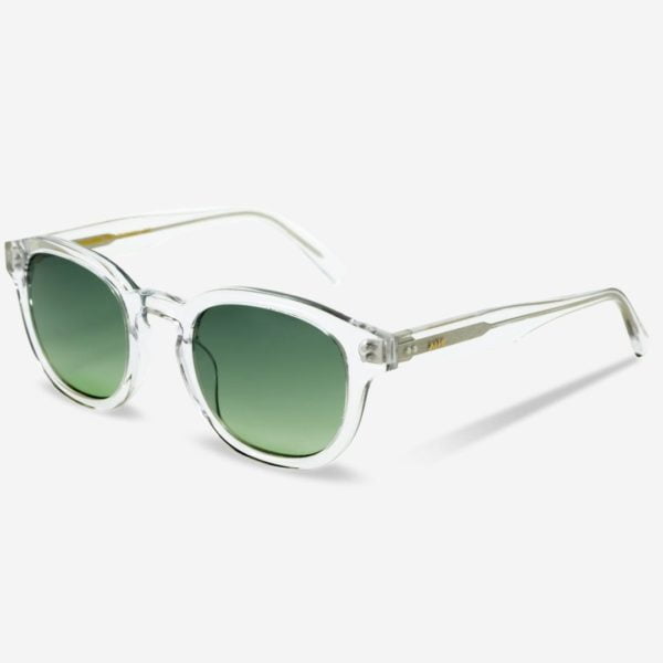 Sonnenbrille Bille Crystal Green Unisex von MessyWeekend