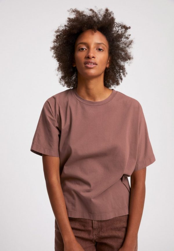 T-shirt Kajaa Earthcolors® In Natural Dusty Rose von ArmedAngels